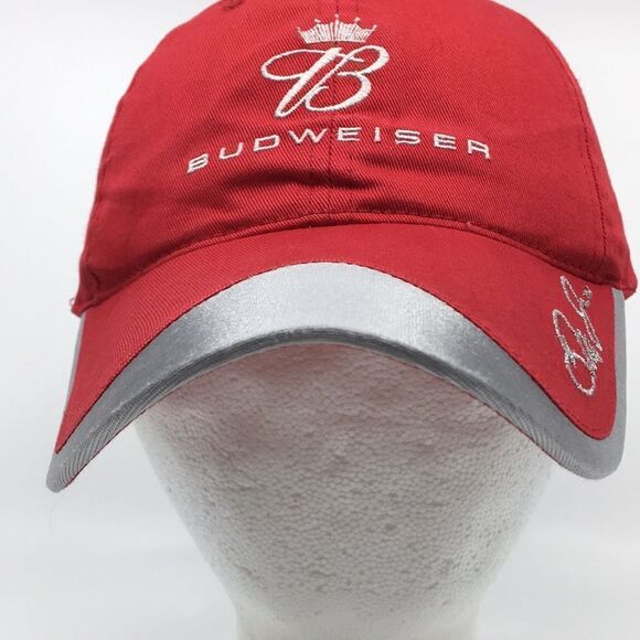 Budweiser NASCAR 8 hat baseball cap Dale Earnhardt Junior with adjustable strap - Picture 4 of 16